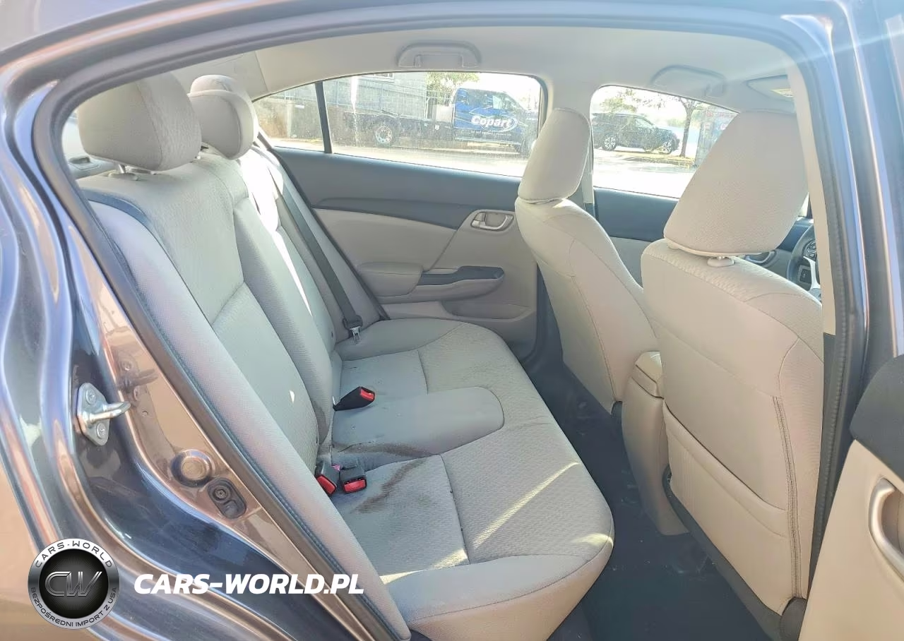 2014 Honda Civic Lx VIN:2HGFB2F58EH537495 - 10