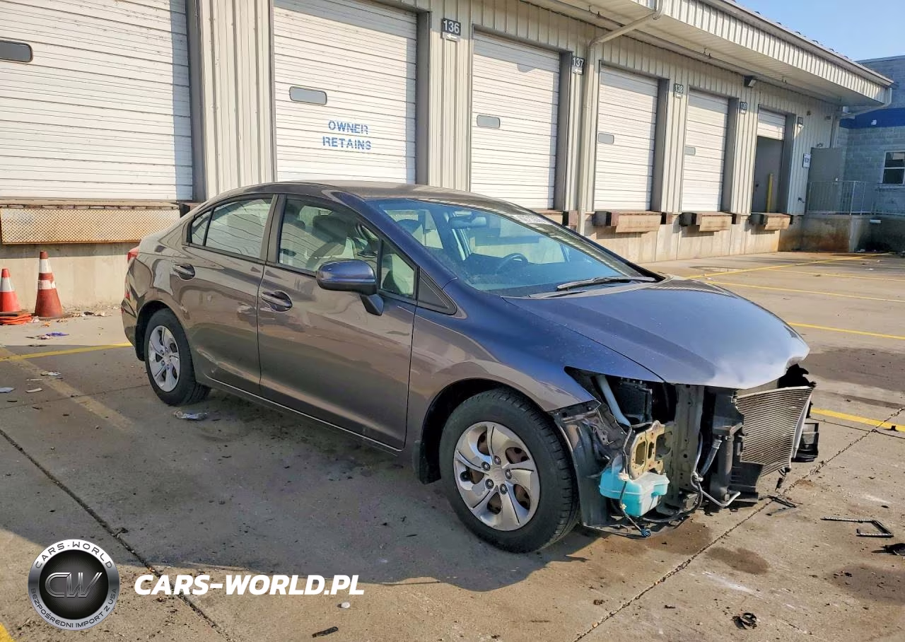 2014 Honda Civic Lx VIN:2HGFB2F58EH537495 - 4