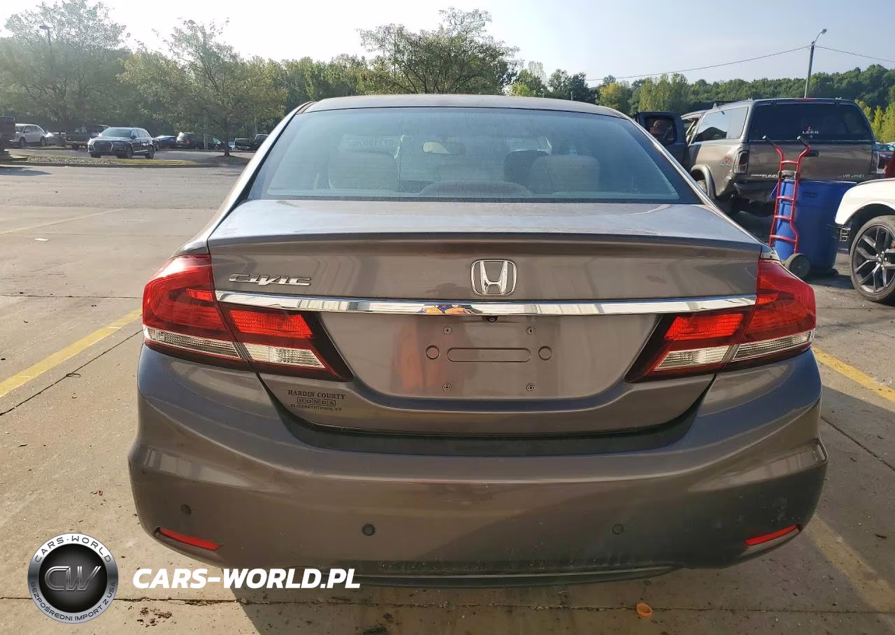 2014 Honda Civic Lx VIN:2HGFB2F58EH537495 - 6