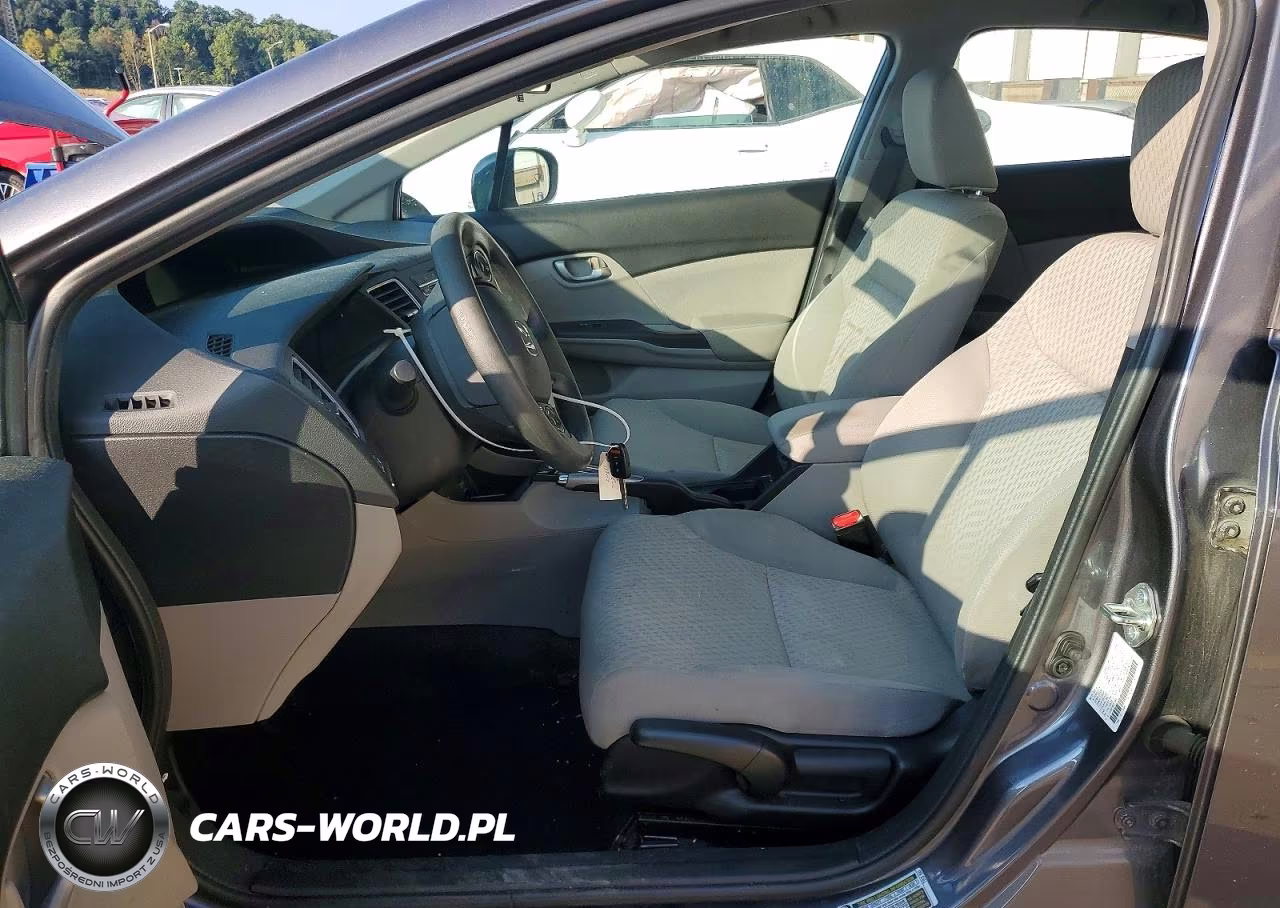 2014 Honda Civic Lx VIN:2HGFB2F58EH537495 - 7