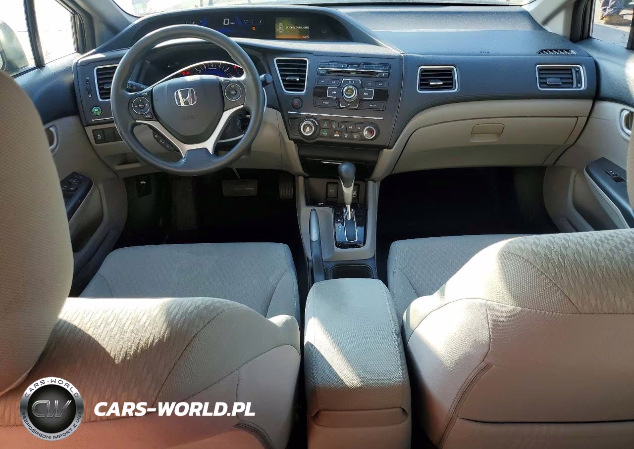 2014 Honda Civic Lx VIN:2HGFB2F58EH537495 - 8