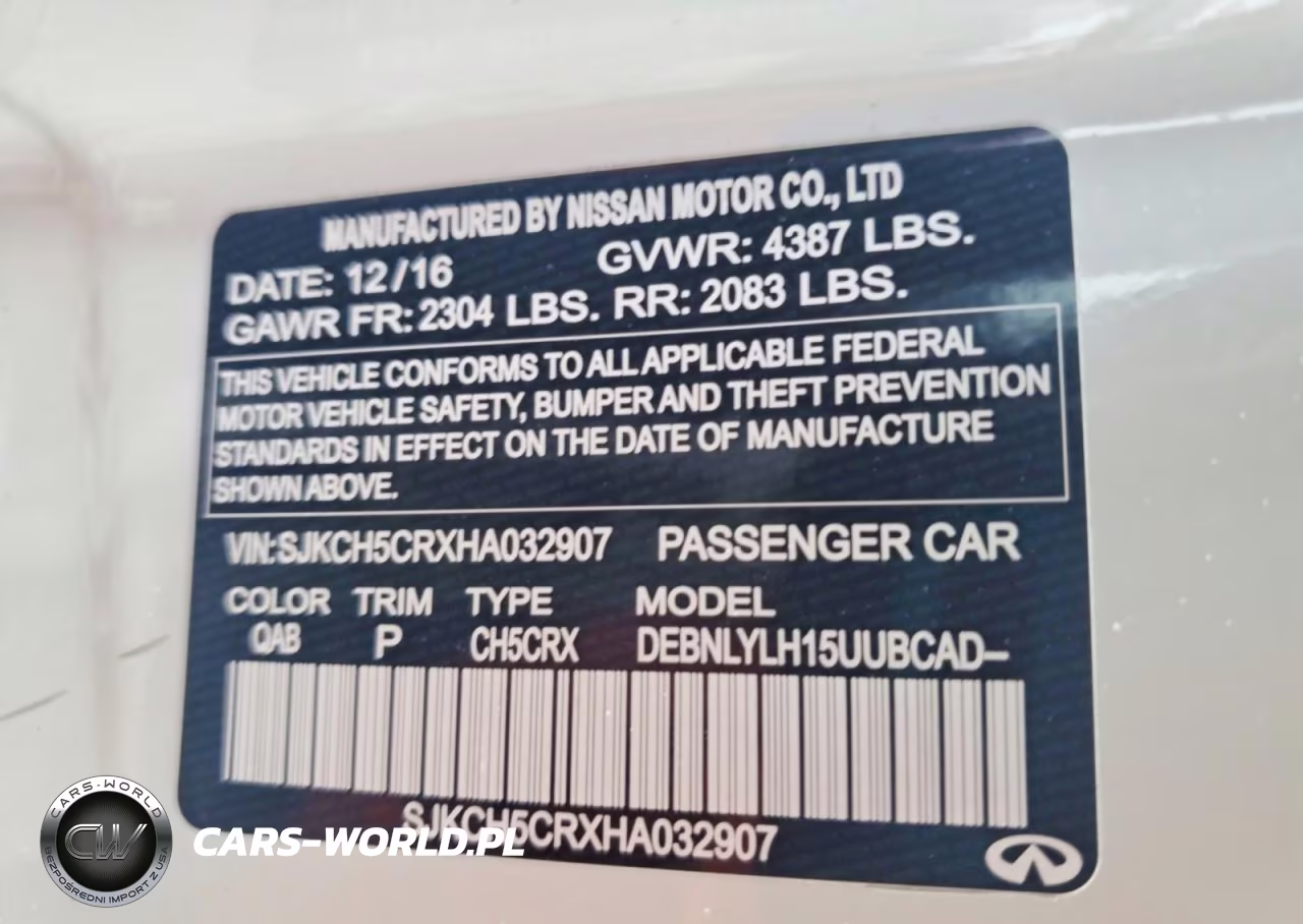 2017 Infiniti Qx30 Premium VIN:SJKCH5CRXHA032907 - 13