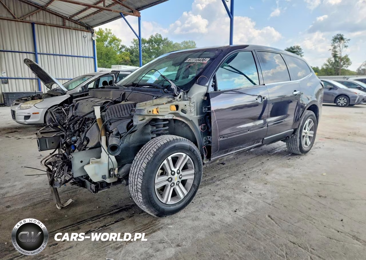 2017 Chevrolet Traverse Lt VIN:1GNKRGKD6HJ194781 - 1