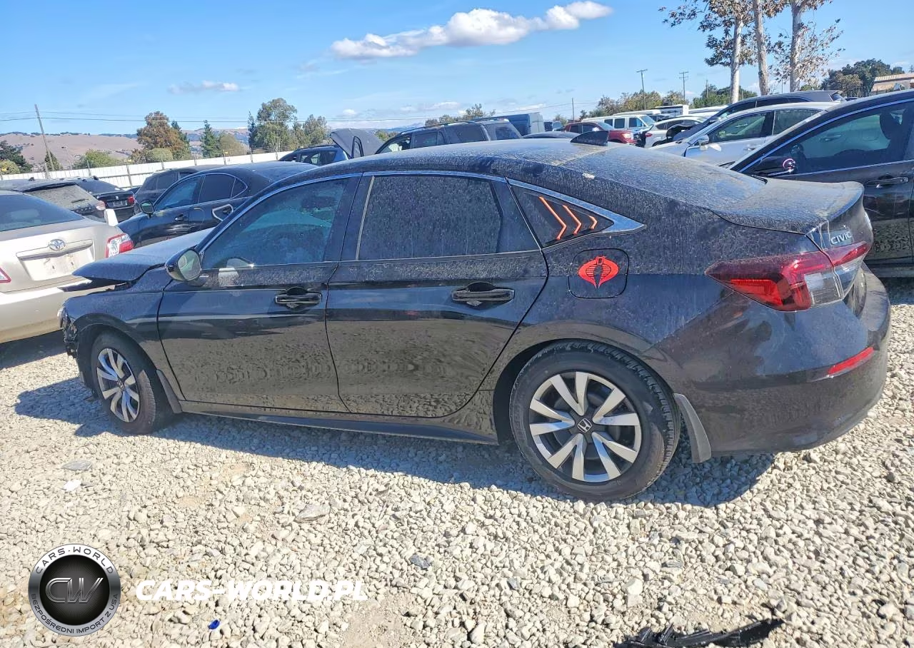 2025 Honda Civic Lx VIN:2HGFE2F22SH560442 - 2