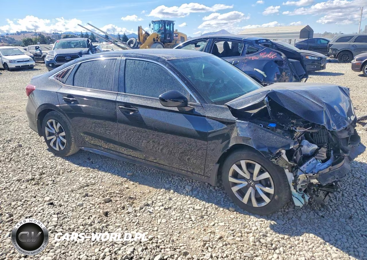 2025 Honda Civic Lx VIN:2HGFE2F22SH560442 - 4