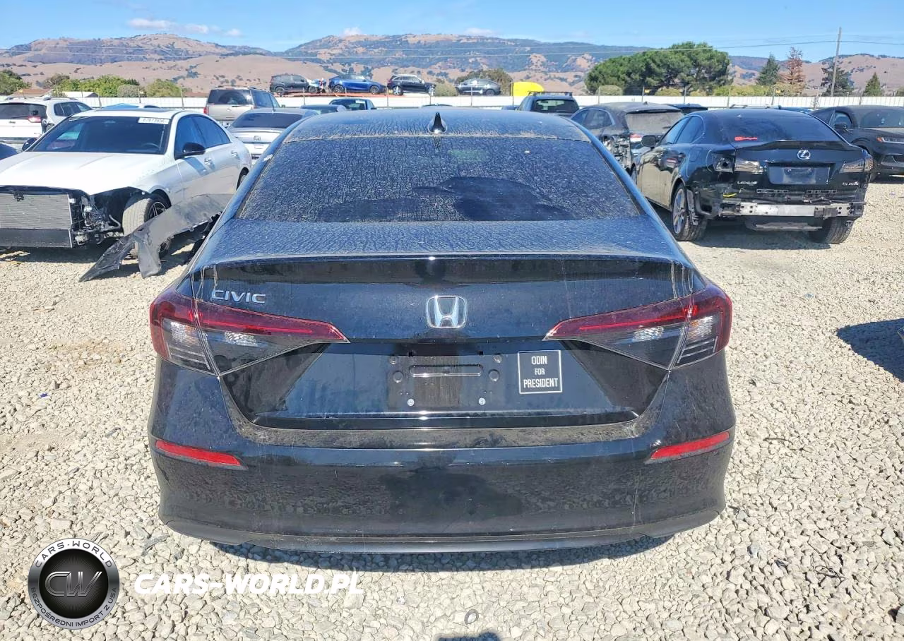 2025 Honda Civic Lx VIN:2HGFE2F22SH560442 - 6