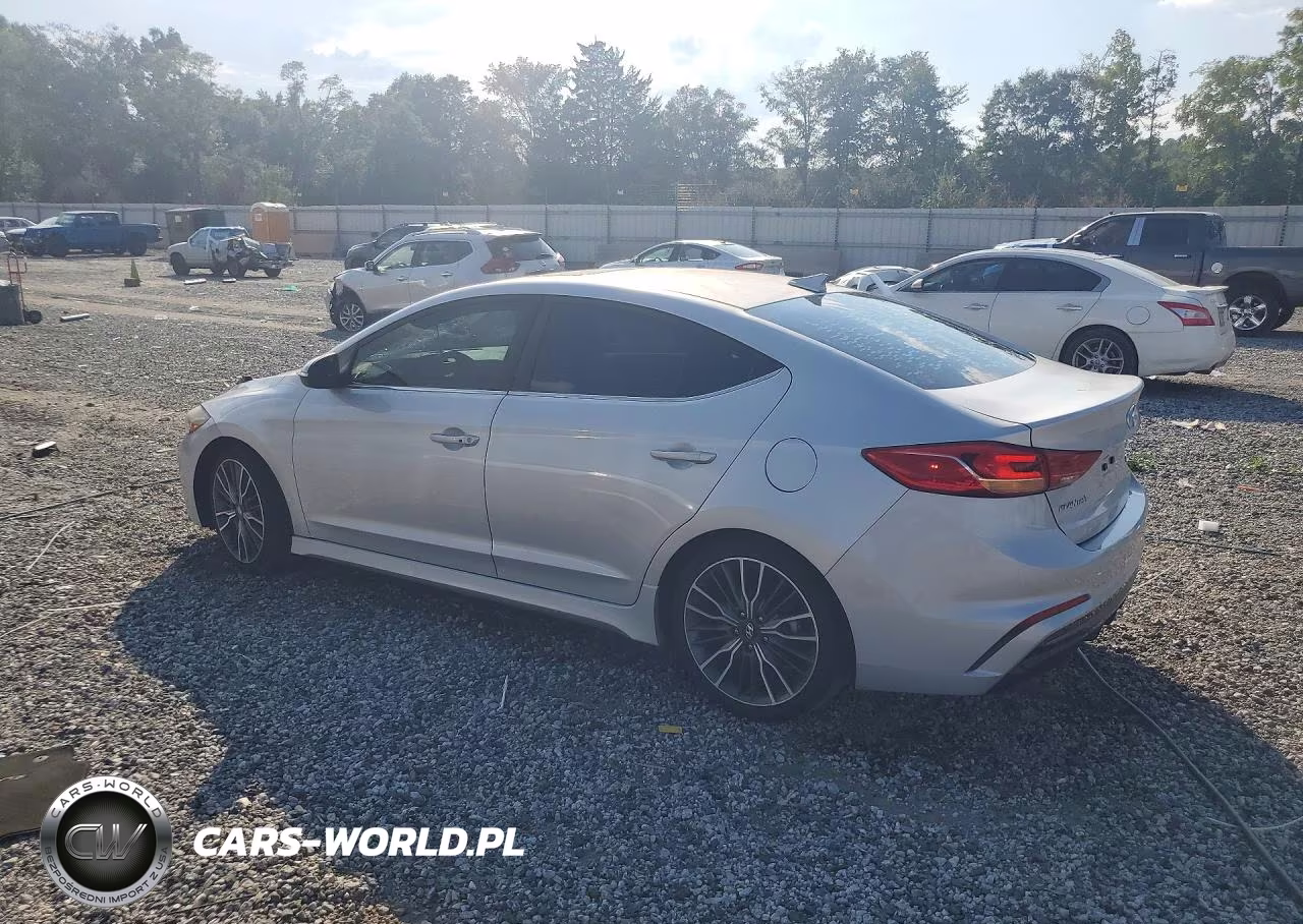 2018 Hyundai Elantra Sport VIN:KMHD04LB8JU535461 - 2