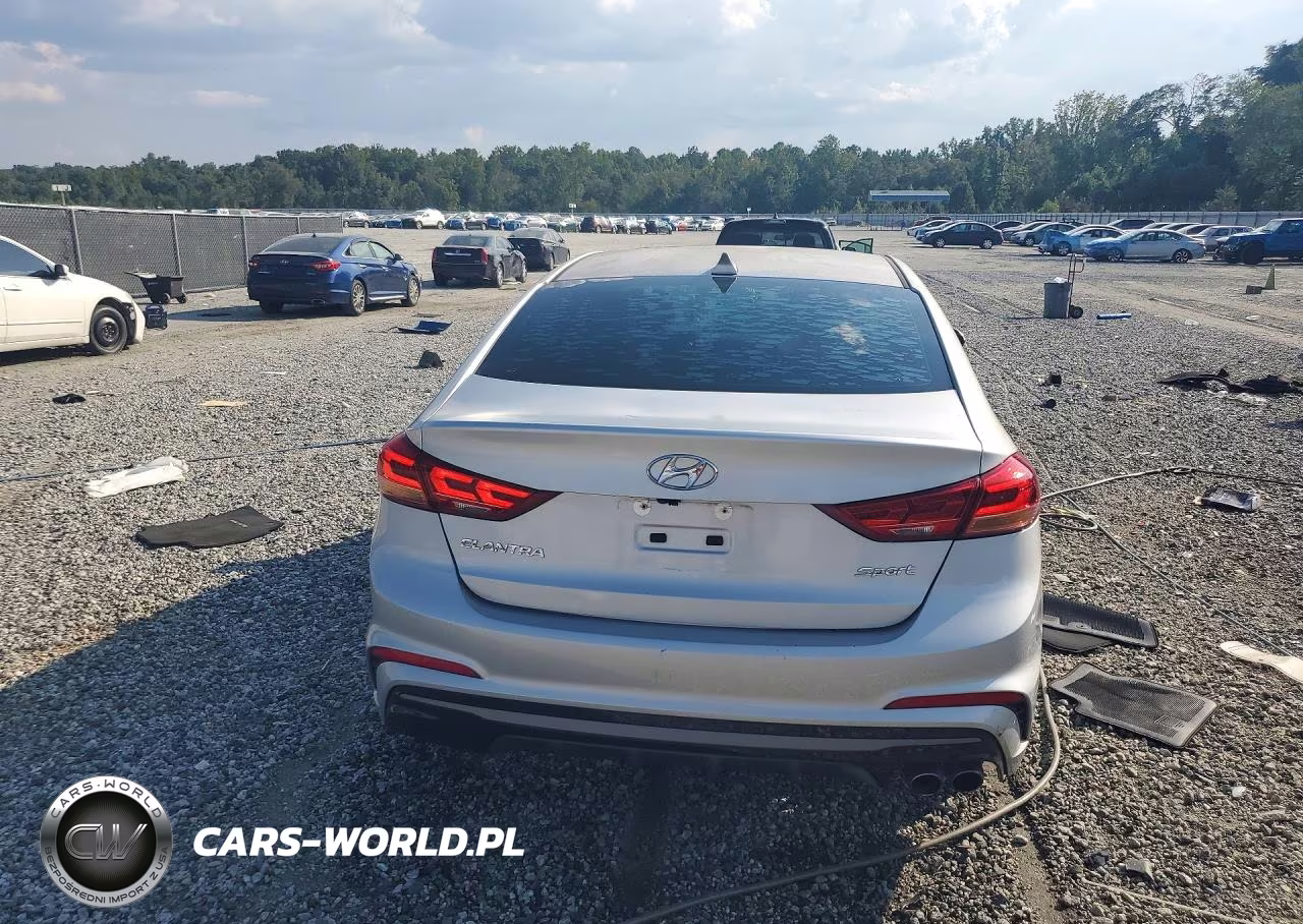2018 Hyundai Elantra Sport VIN:KMHD04LB8JU535461 - 6