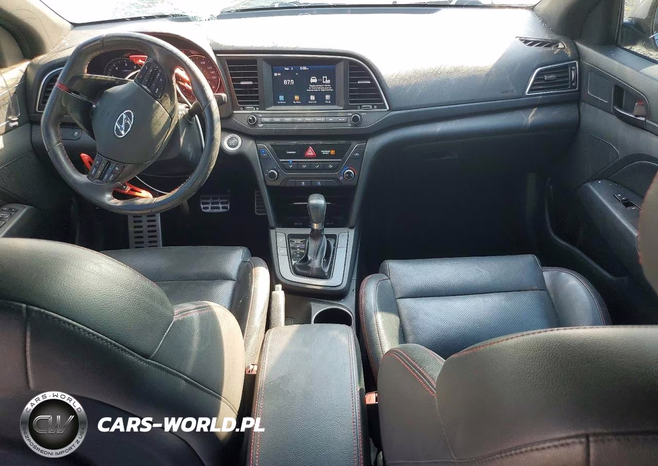 2018 Hyundai Elantra Sport VIN:KMHD04LB8JU535461 - 8