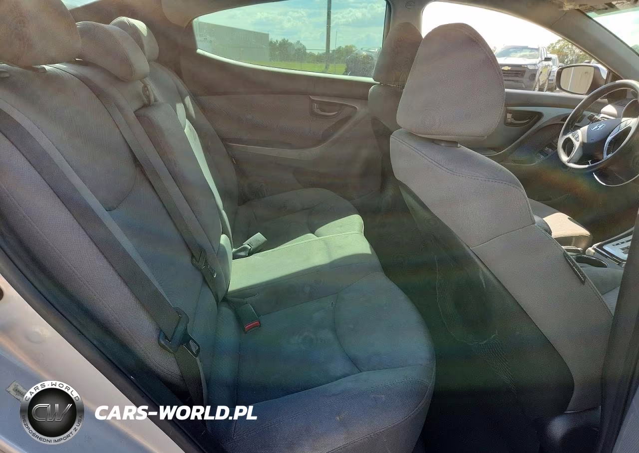 2012 Hyundai Elantra Gls VIN:KMHDH4AE6CU436193 - 10