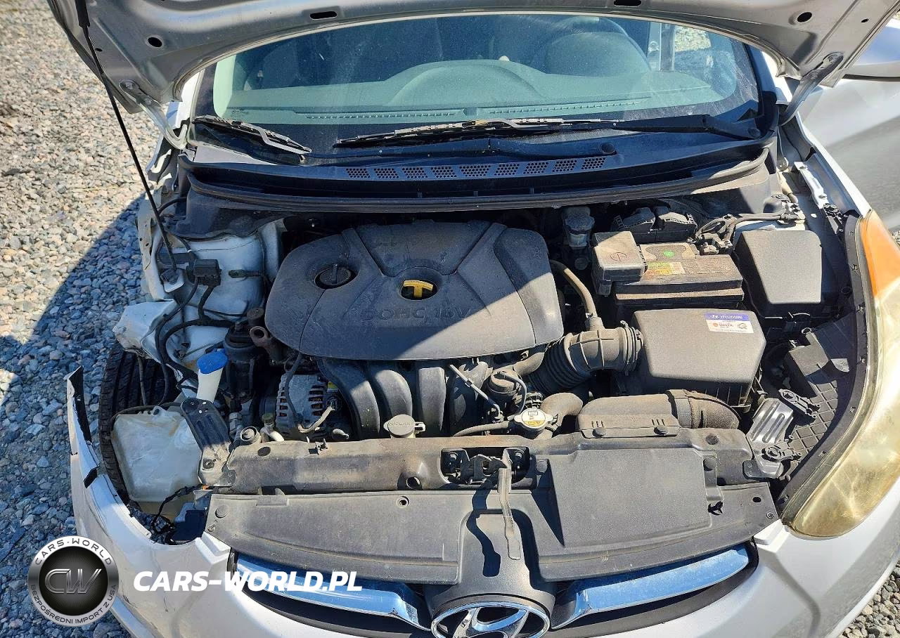2012 Hyundai Elantra Gls VIN:KMHDH4AE6CU436193 - 11