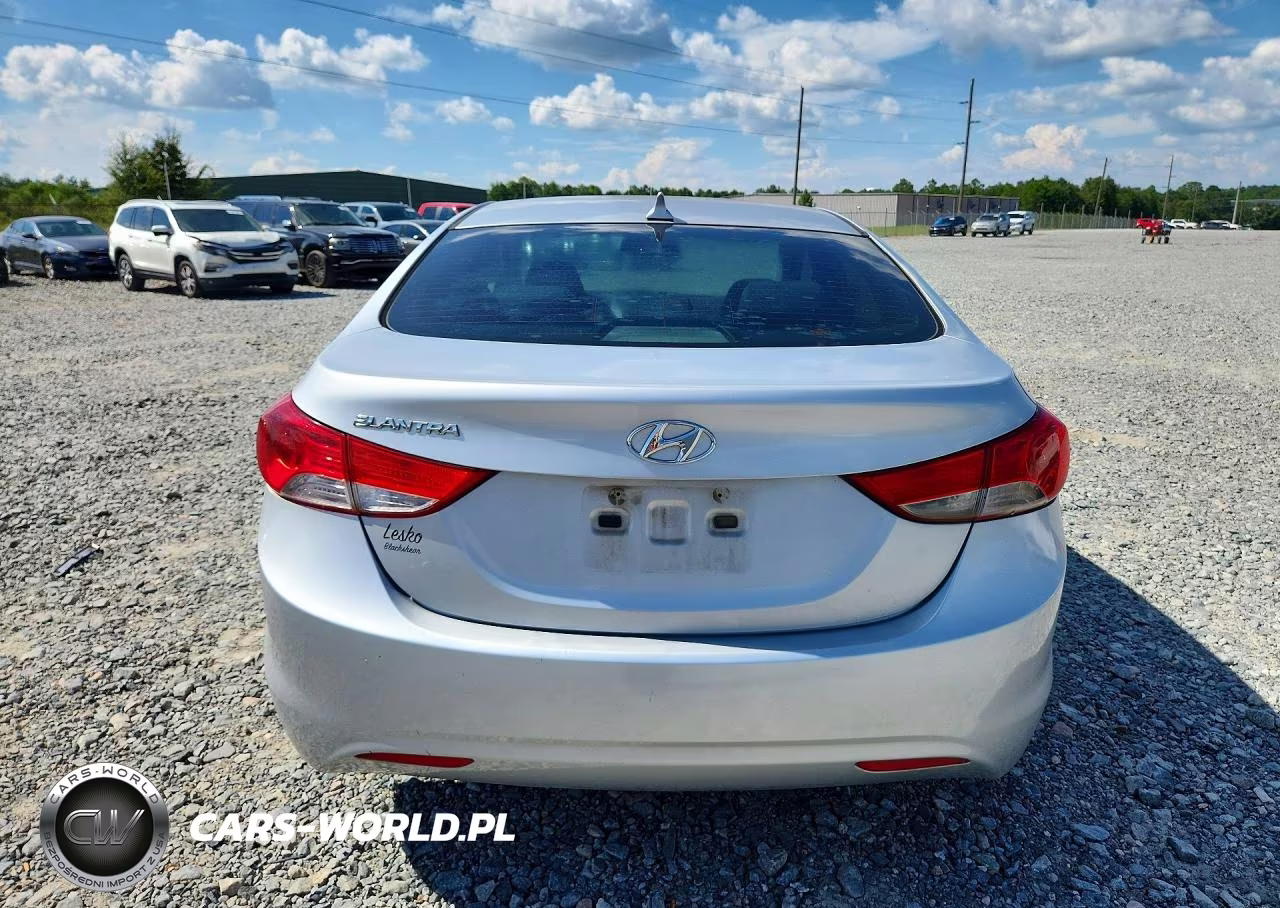 2012 Hyundai Elantra Gls VIN:KMHDH4AE6CU436193 - 6