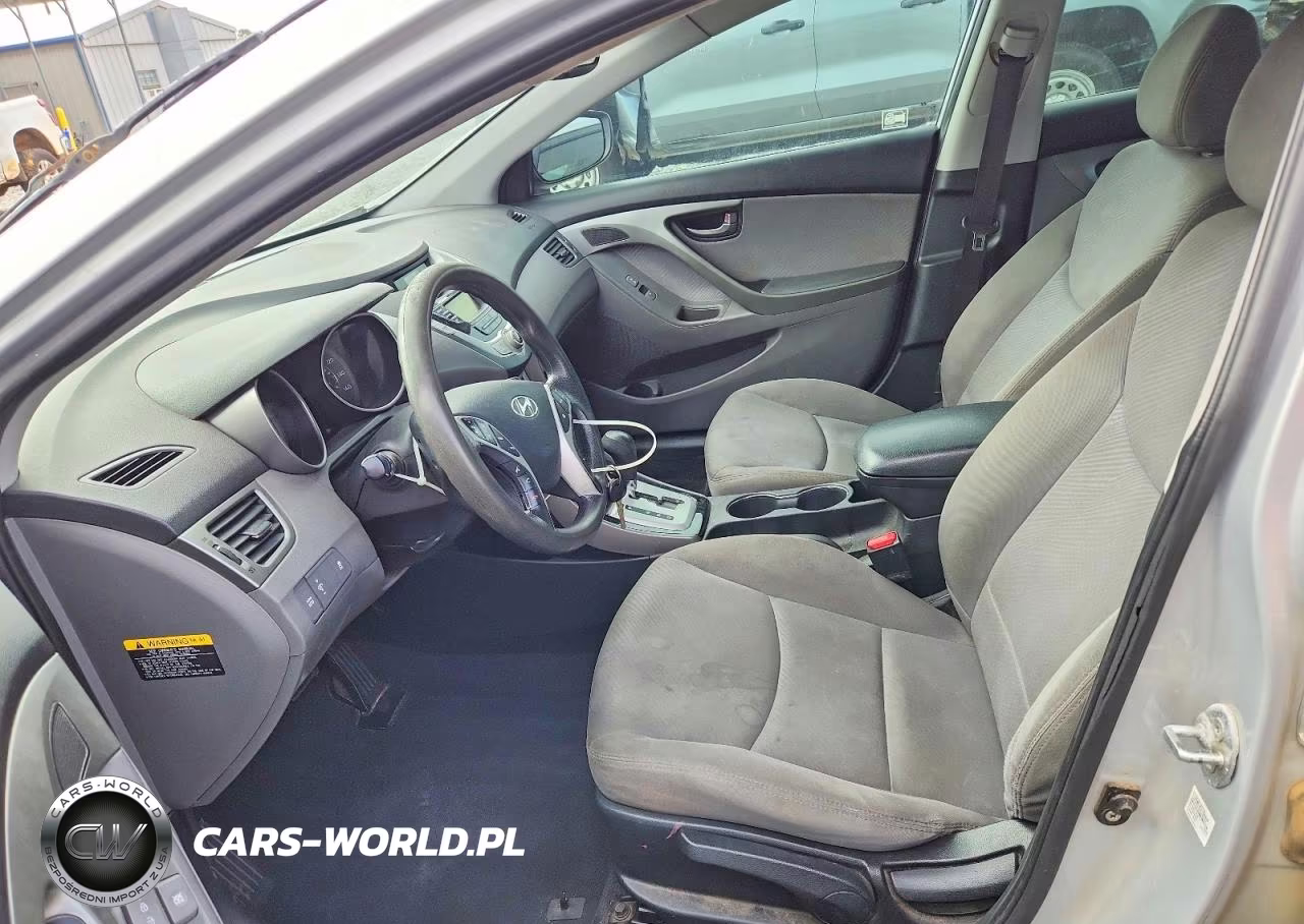 2012 Hyundai Elantra Gls VIN:KMHDH4AE6CU436193 - 7