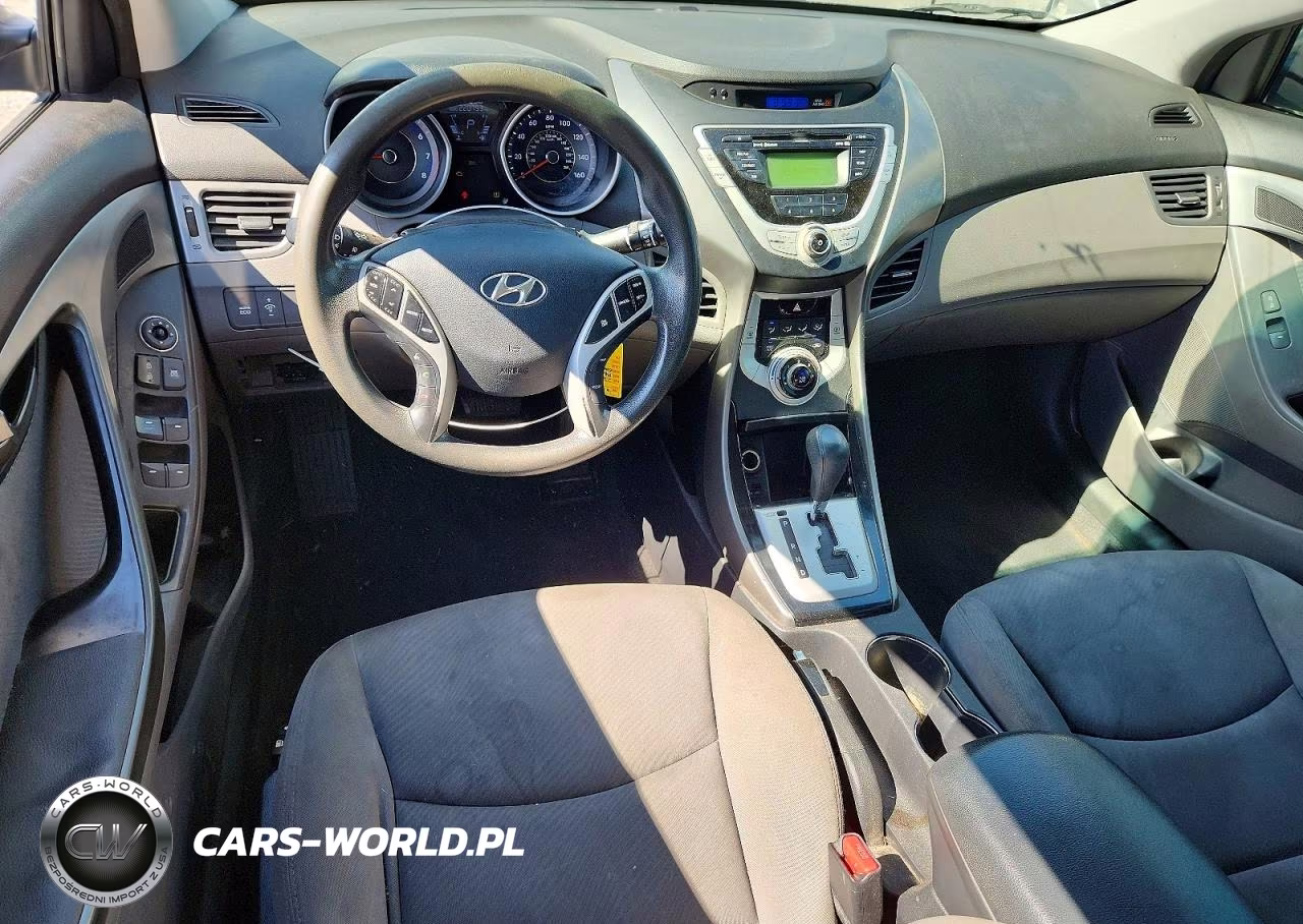 2012 Hyundai Elantra Gls VIN:KMHDH4AE6CU436193 - 8