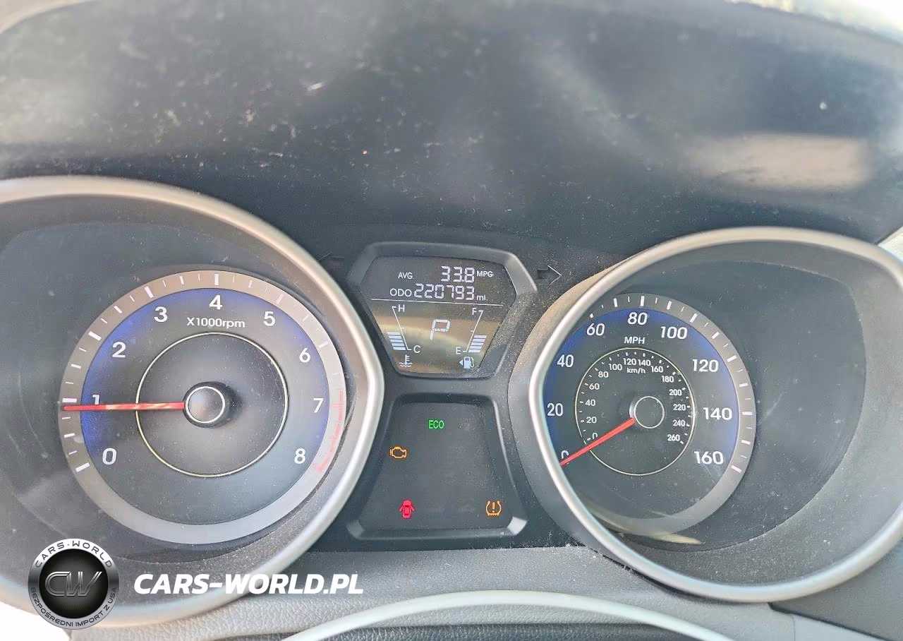 2012 Hyundai Elantra Gls VIN:KMHDH4AE6CU436193 - 9