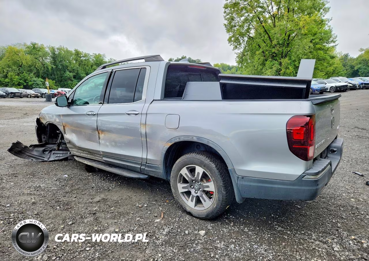 2017 Honda Ridgeline Rtl VIN:5FPYK3F76HB002102 - 2