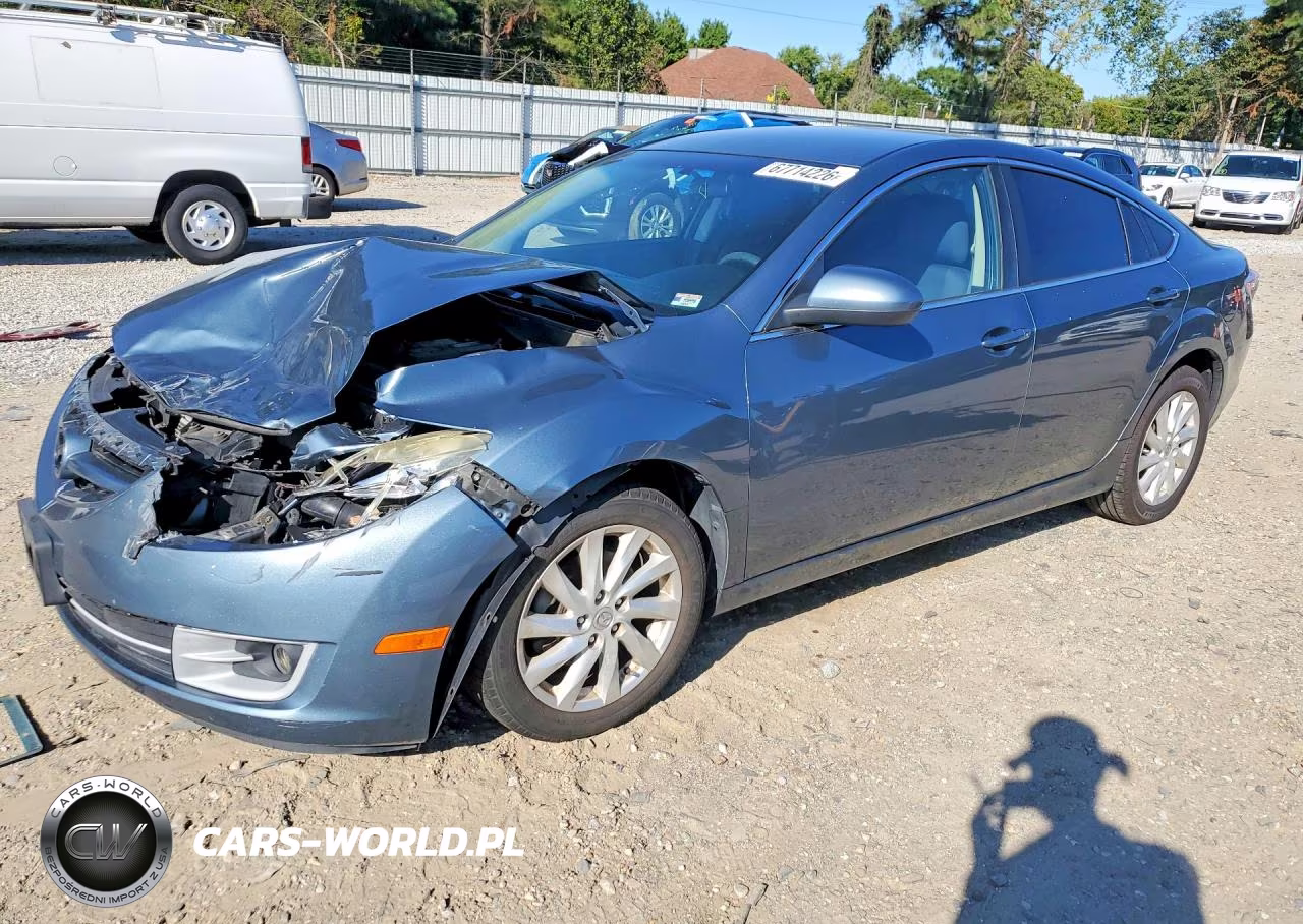 2012 Mazda 6 I VIN:1YVHZ8DH6C5M02856 - 1
