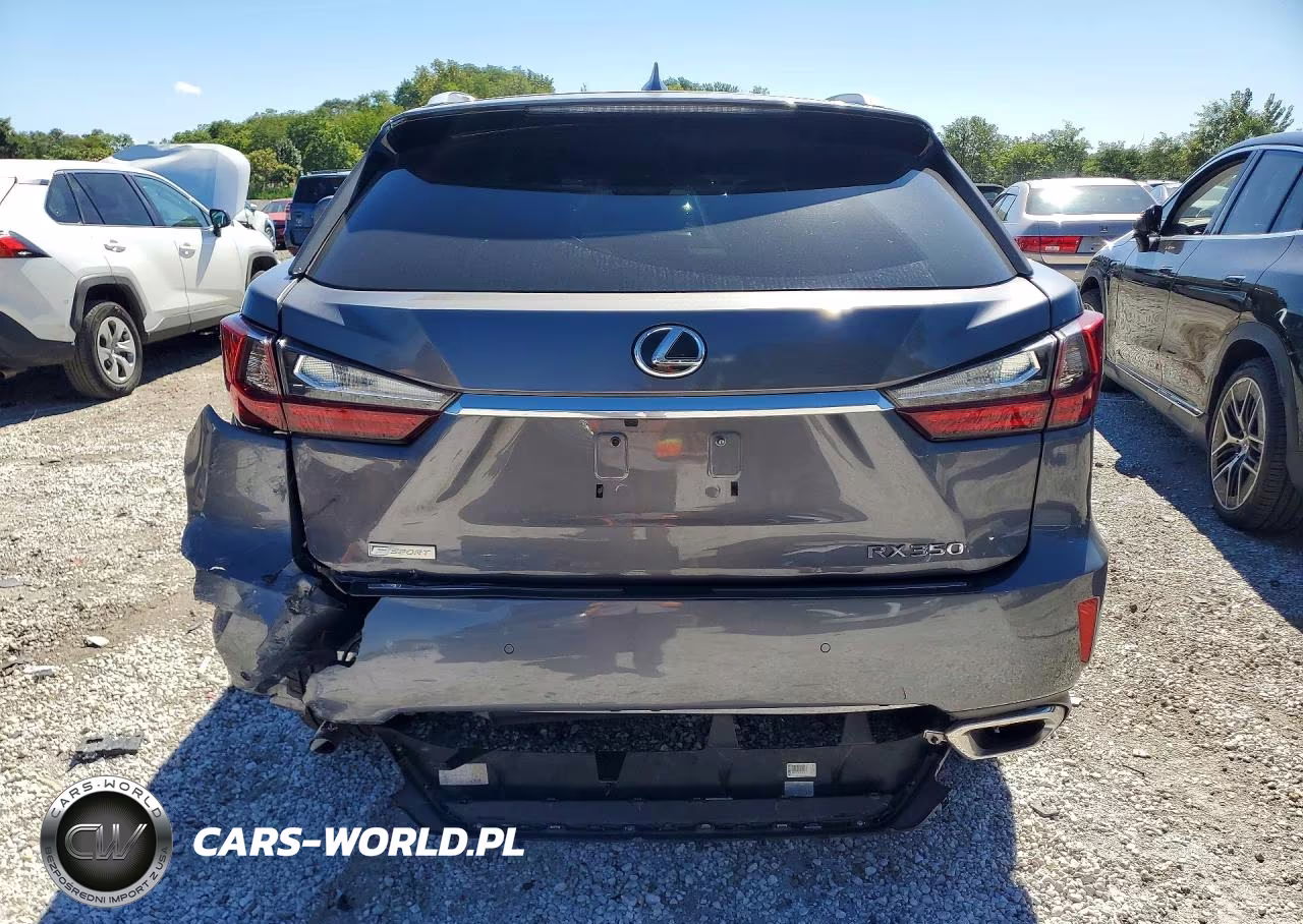 2016 Lexus Rx 350 F Sport VIN:2T2BZMCA7GC031090 - 6
