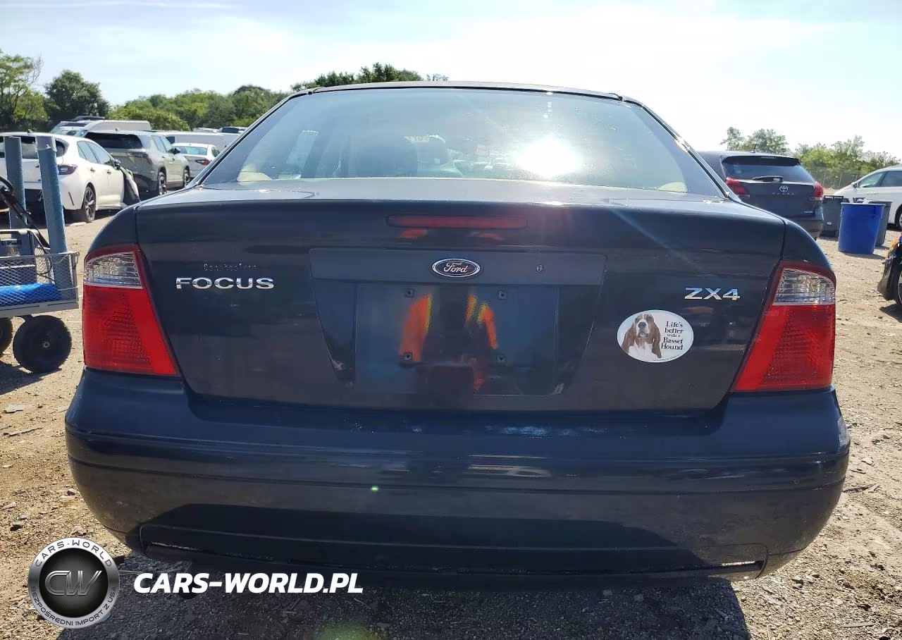 2006 Ford Focus Zx4 VIN:1FAFP34N86W127233 - 6