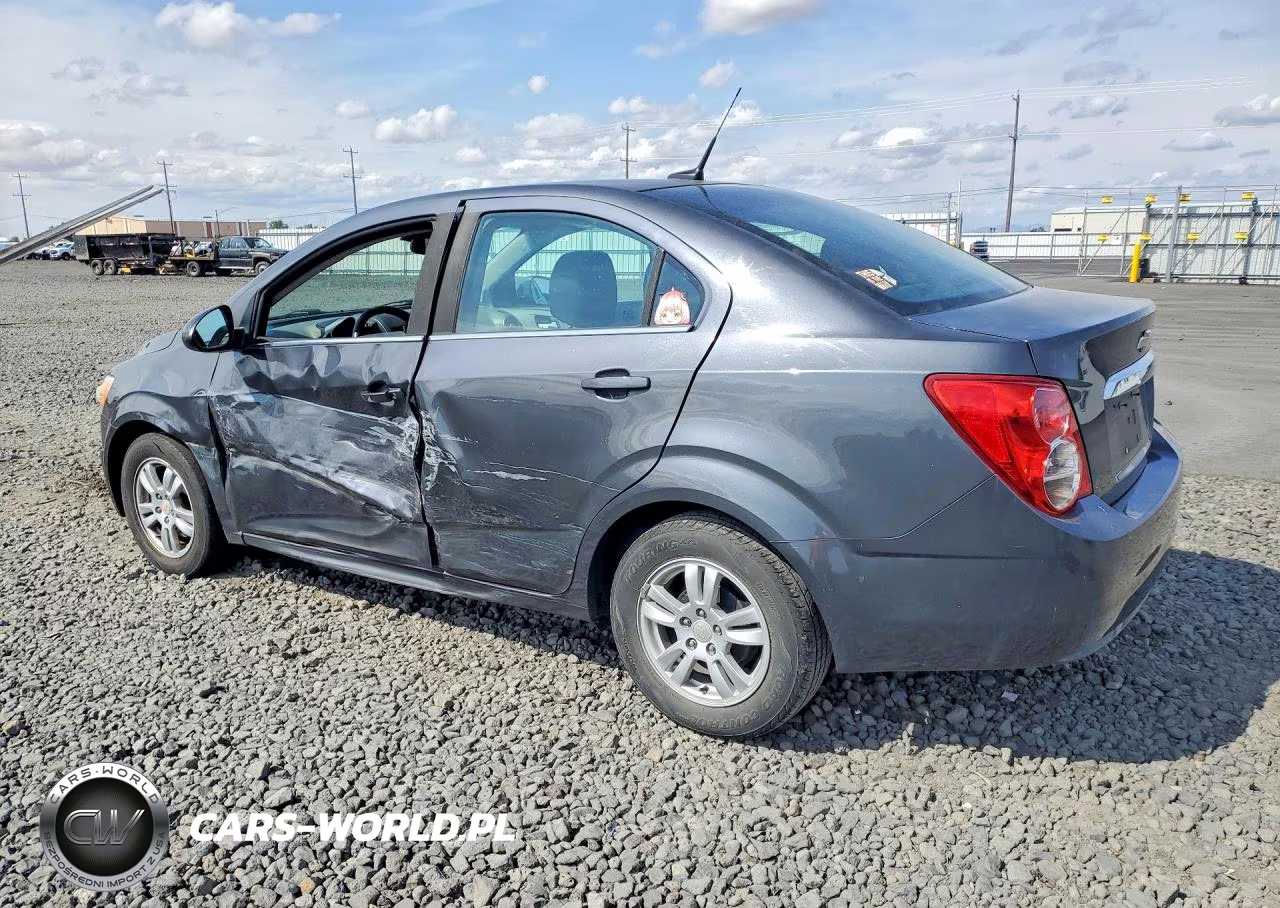 2012 Chevrolet Sonic Lt VIN:1G1JC5SH0C4228226 - 2