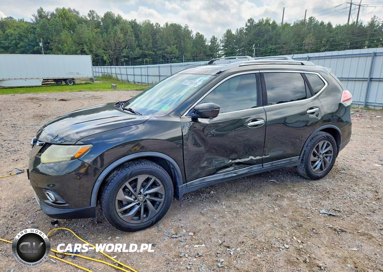 2016 Nissan Rogue Sl VIN:5N1AT2MT8GC836817 - 1