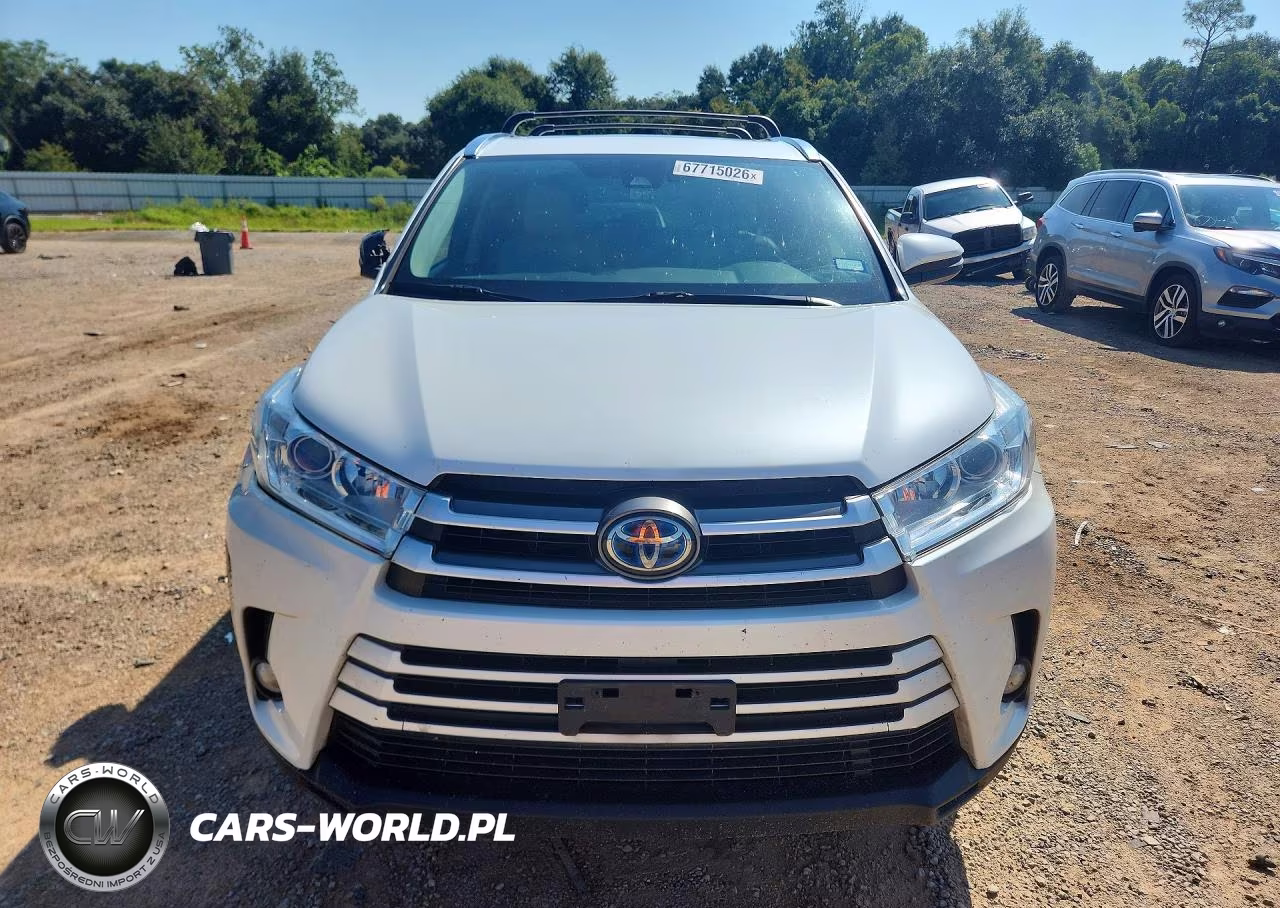 2017 Toyota Highlander Hybrid Xle VIN:5TDJGRFH9HS034285 - 5