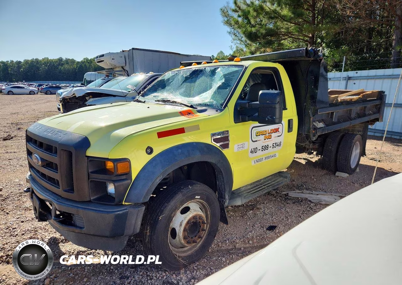 2009 Ford F450 Super Duty Dump Truck VIN:1FDAF46R39EA24496 - 1