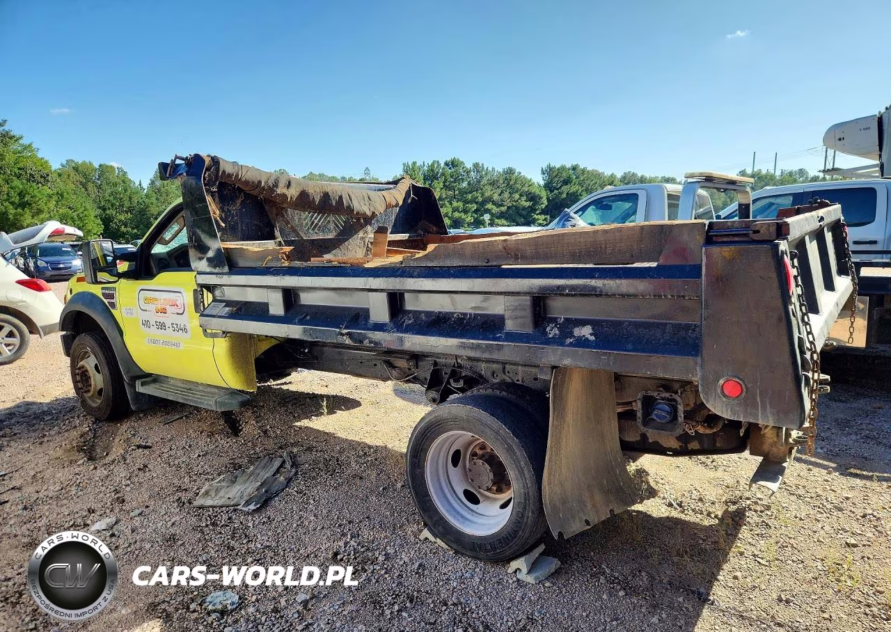 2009 Ford F450 Super Duty Dump Truck VIN:1FDAF46R39EA24496 - 2