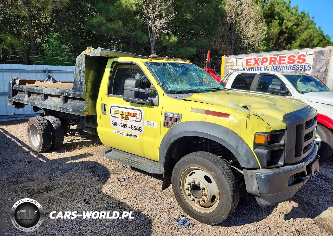 2009 Ford F450 Super Duty Dump Truck VIN:1FDAF46R39EA24496 - 4