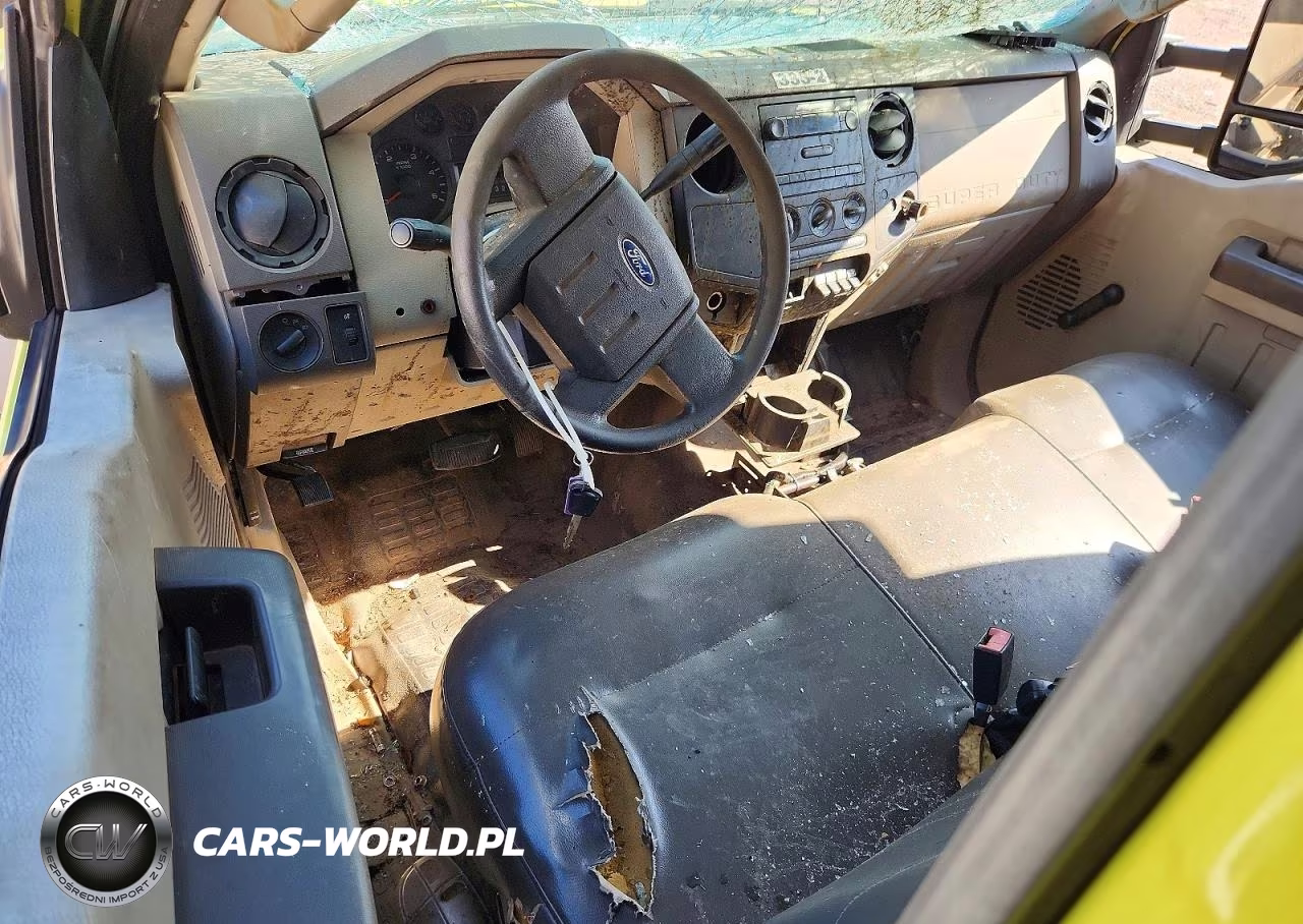 2009 Ford F450 Super Duty Dump Truck VIN:1FDAF46R39EA24496 - 8