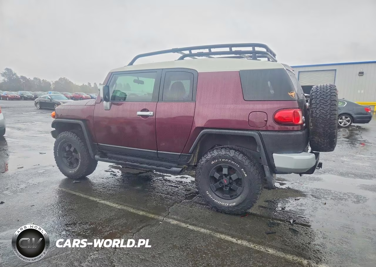 2007 Toyota Fj Cruiser Base VIN:JTEBU11FX70070794 - 2