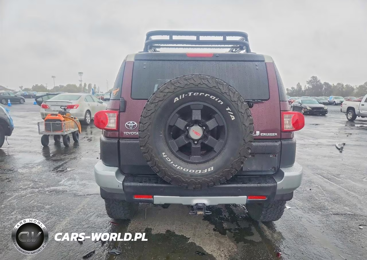 2007 Toyota Fj Cruiser Base VIN:JTEBU11FX70070794 - 6