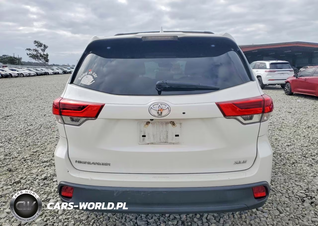 2017 Toyota Highlander Xle VIN:5TDKZRFH3HS512375 - 6