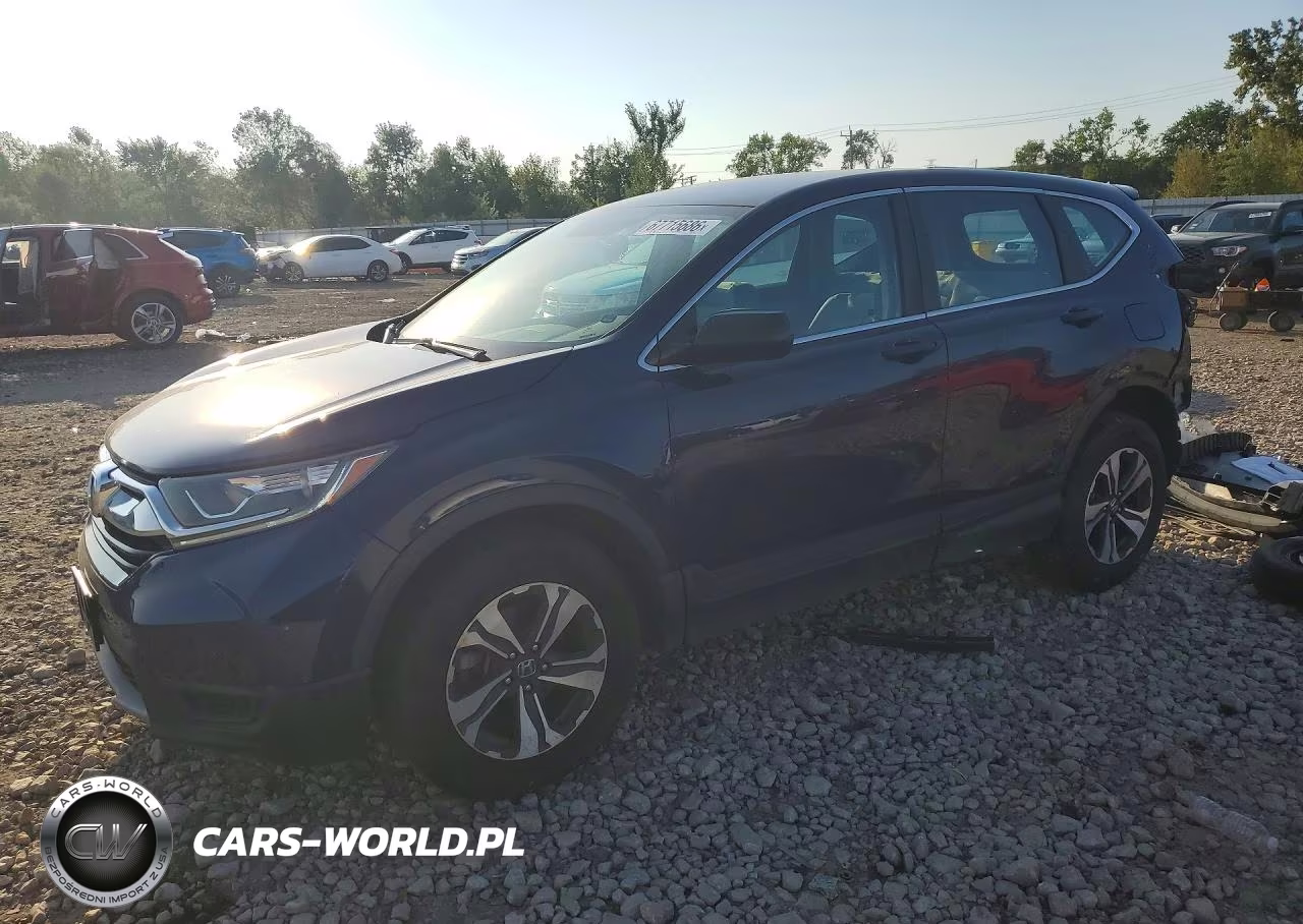 2017 Honda Cr-V Lx VIN:5J6RW6H30HL006537 - 1