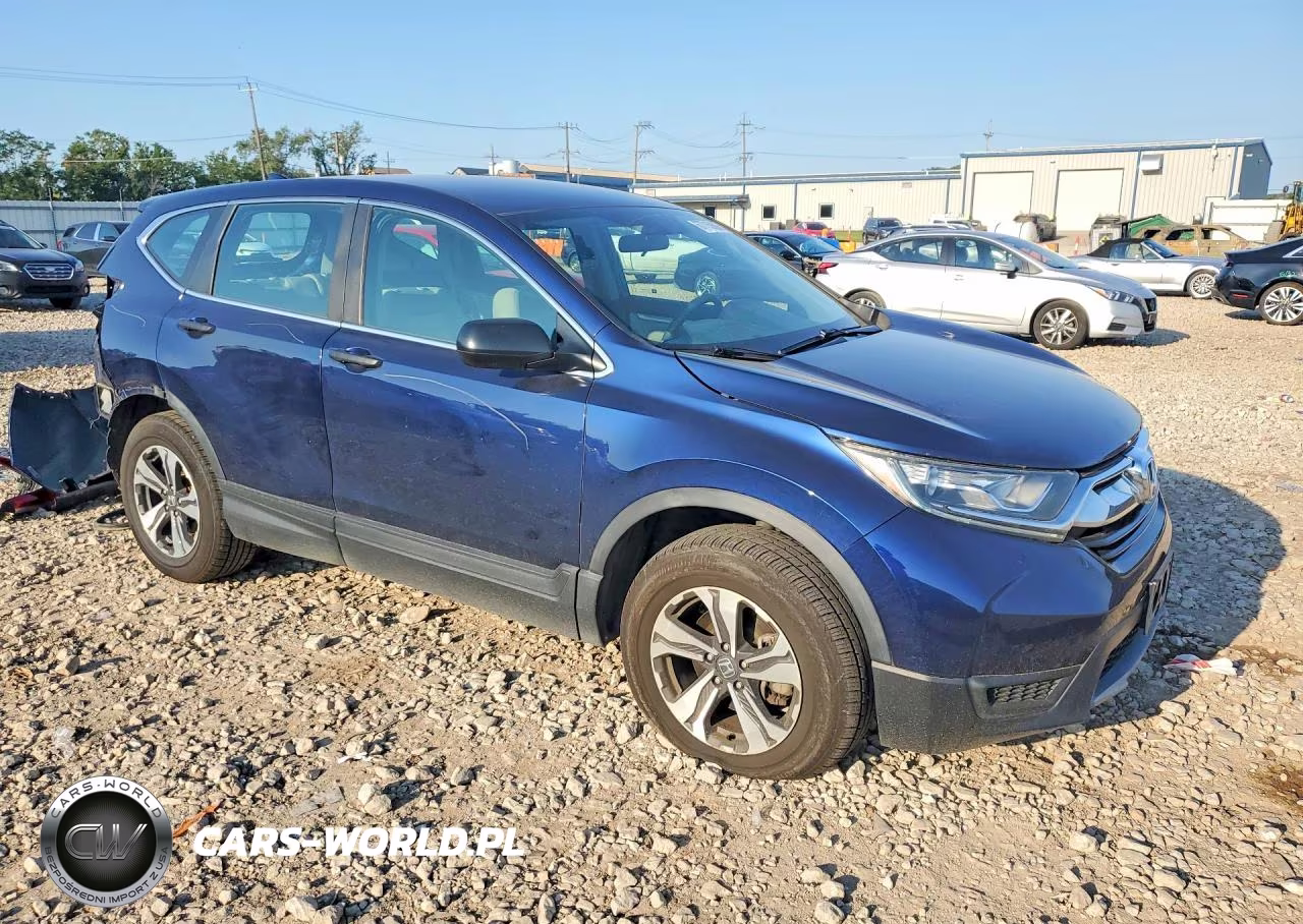2017 Honda Cr-V Lx VIN:5J6RW6H30HL006537 - 4