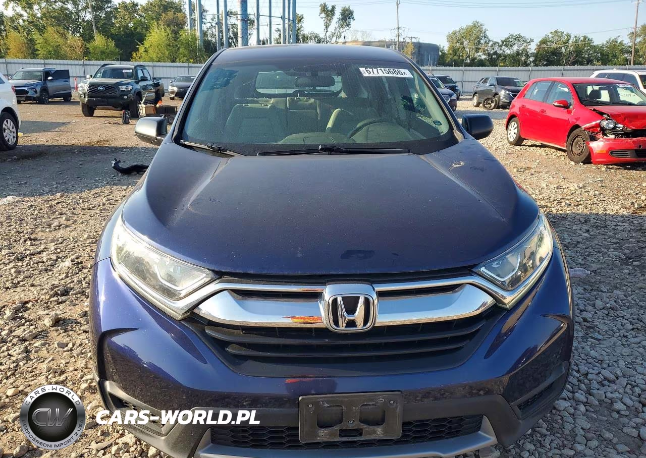 2017 Honda Cr-V Lx VIN:5J6RW6H30HL006537 - 5