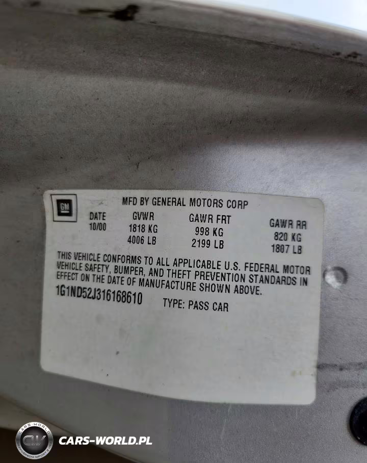 2001 Chevrolet Malibu VIN:1G1ND52J316168610 - 12