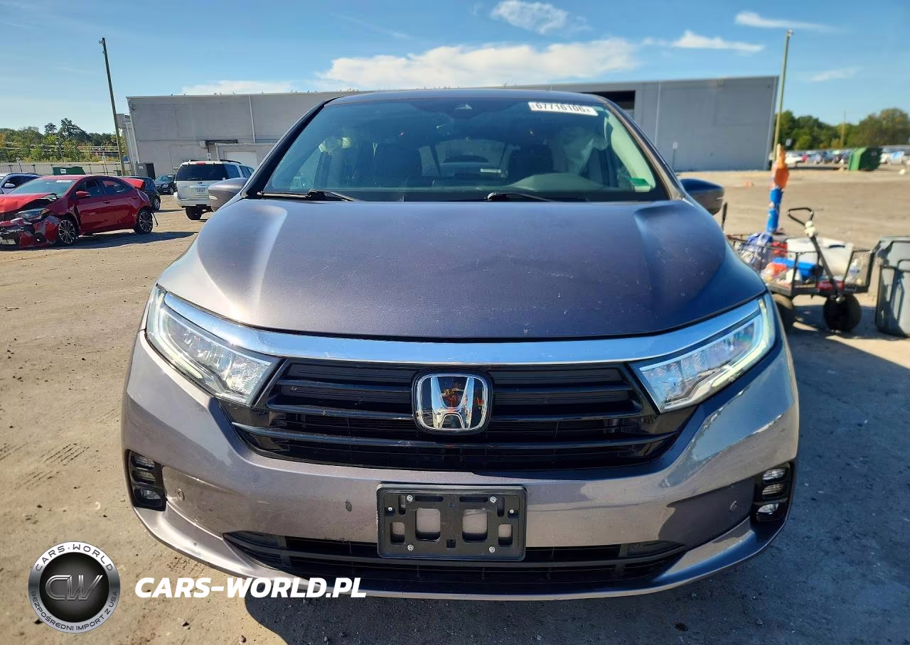 2022 Honda Odyssey Touring VIN:5FNRL6H88NB045028 - 5