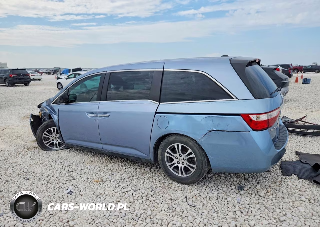 2012 Honda Odyssey Exl VIN:5FNRL5H6XCB123220 - 2