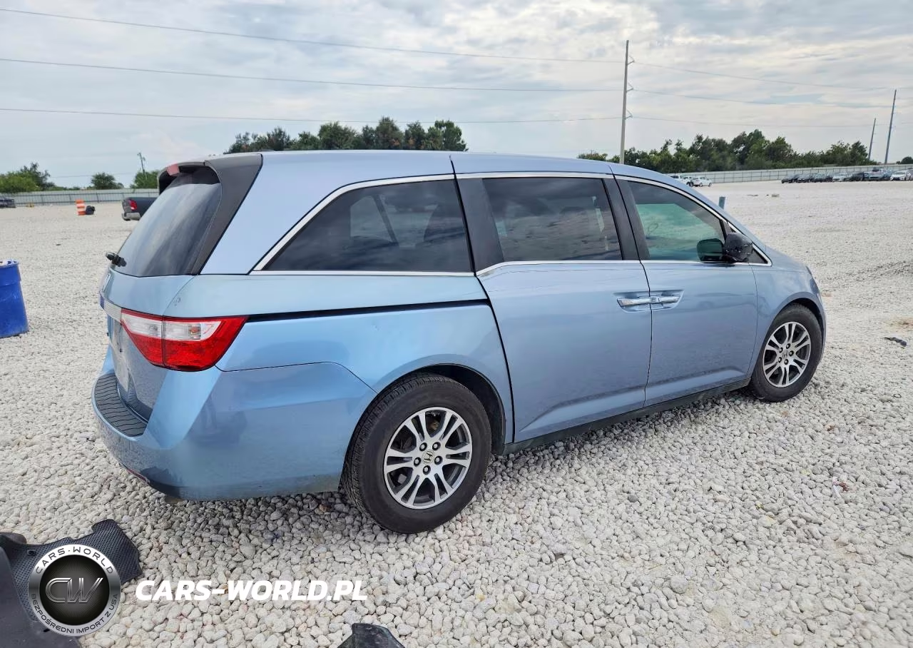 2012 Honda Odyssey Exl VIN:5FNRL5H6XCB123220 - 3