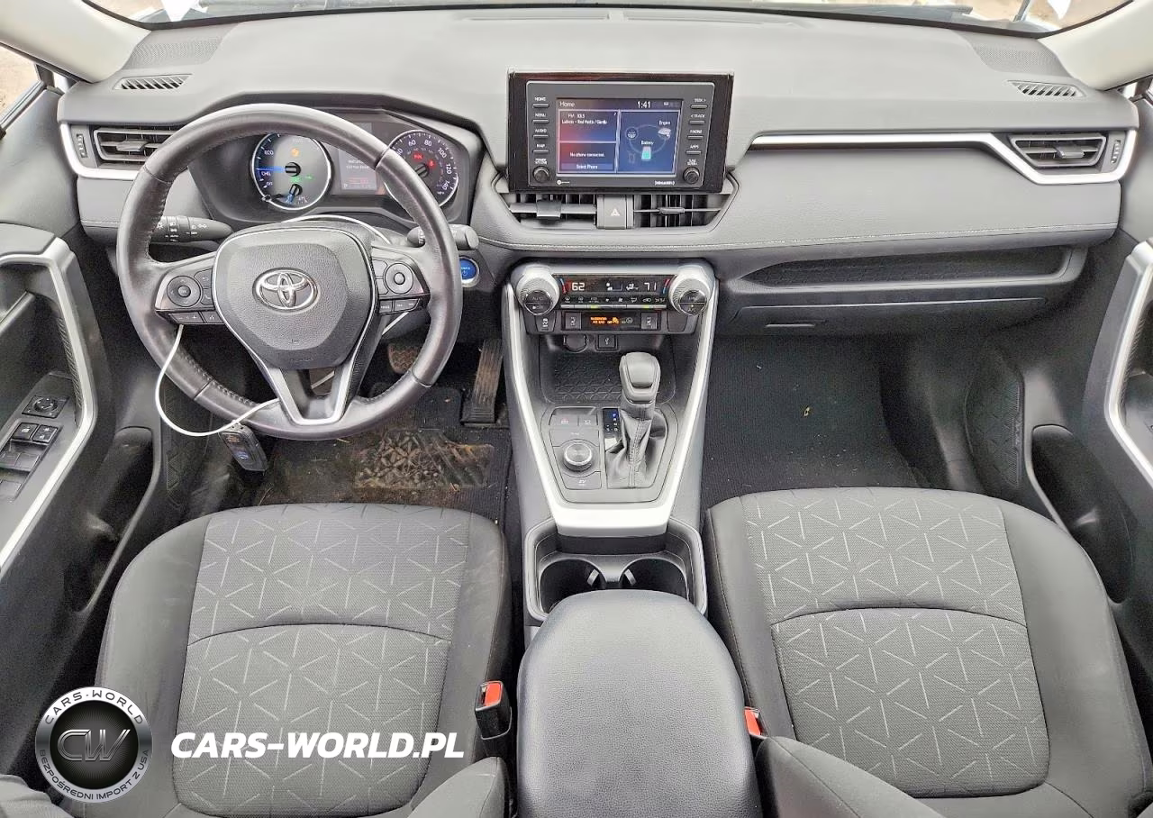 2021 Toyota Rav4 Hybrid Xle VIN:2T3R6RFV1MW011443 - 8