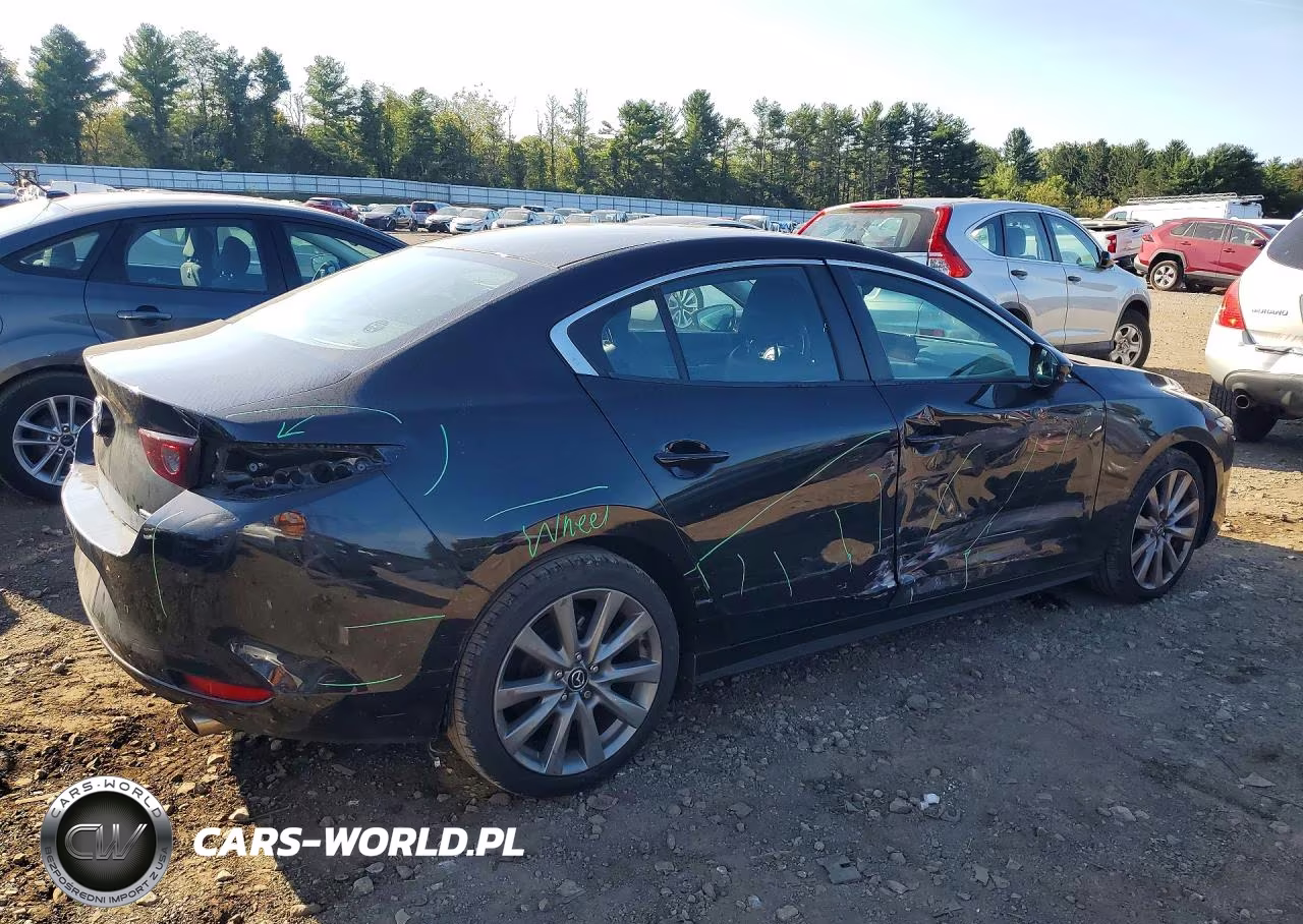 2021 Mazda 3 Select VIN:3MZBPABL2MM252673 - 3