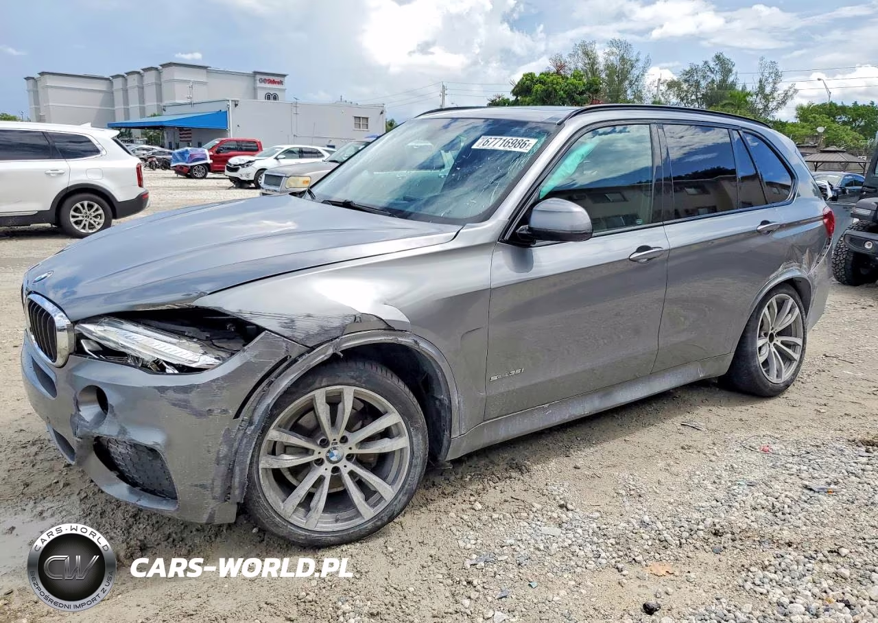 2017 BMW X5 Sdrive35I VIN:5UXKR2C33H0W43758 - 1