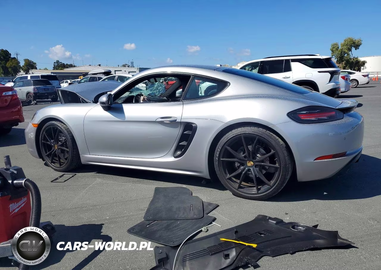 2019 Porsche Cayman Base VIN:WP0AA2A88KS260171 - 2