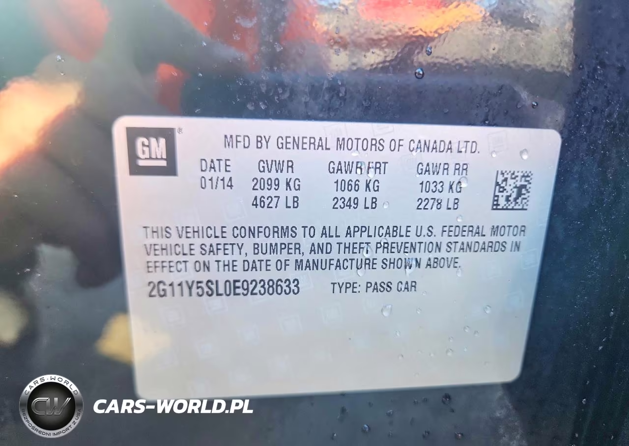 2014 Chevrolet Impala Ls VIN:2G11Y5SL0E9238633 - 12