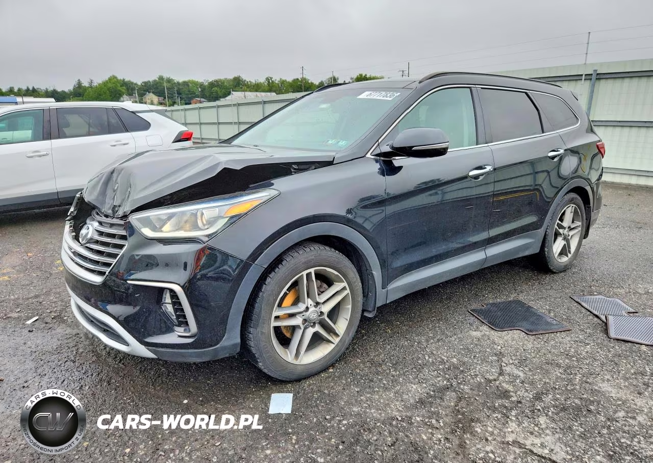 2018 Hyundai Santa Fe Se Ultimate VIN:KM8SRDHF2JU276166 - 1