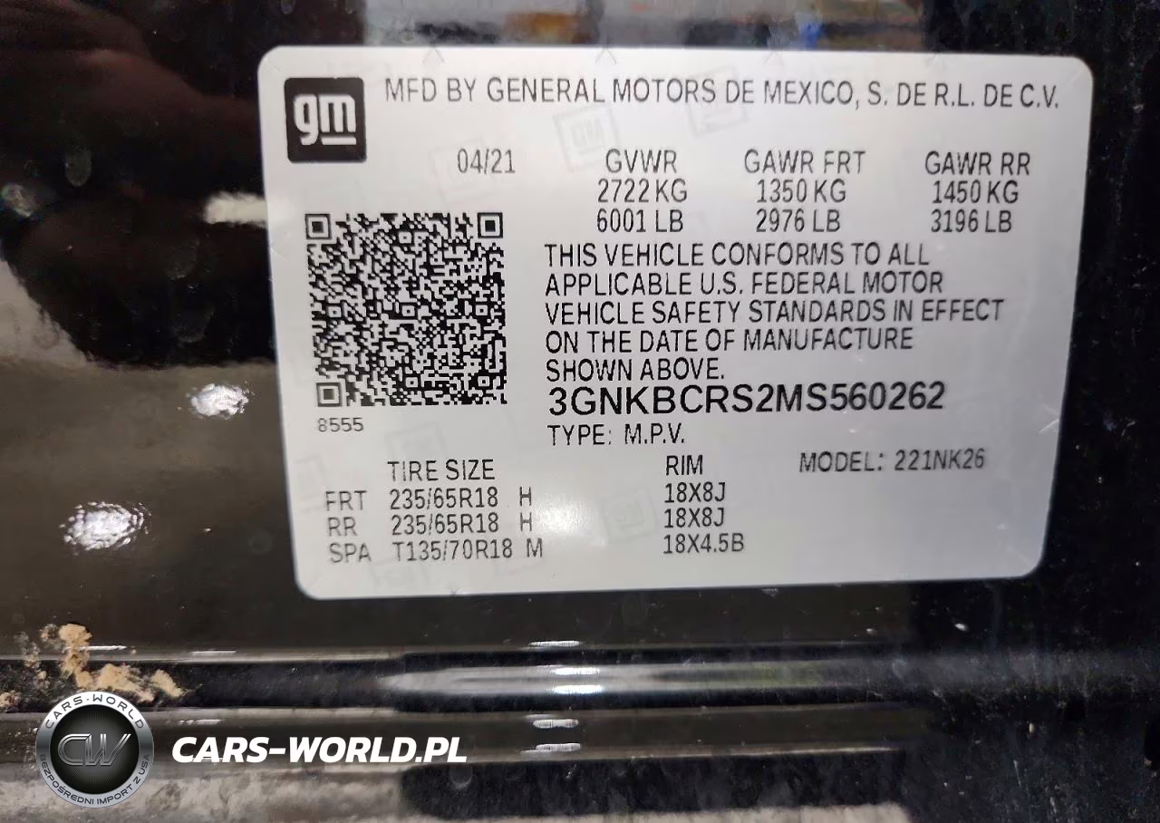 2021 Chevrolet Blazer 2Lt VIN:3GNKBCRS2MS560262 - 12