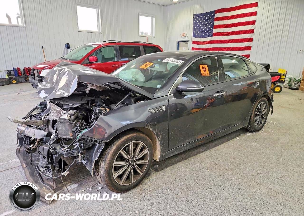 2019 Kia Optima Lx VIN:5XXGT4L39KG296754 - 1