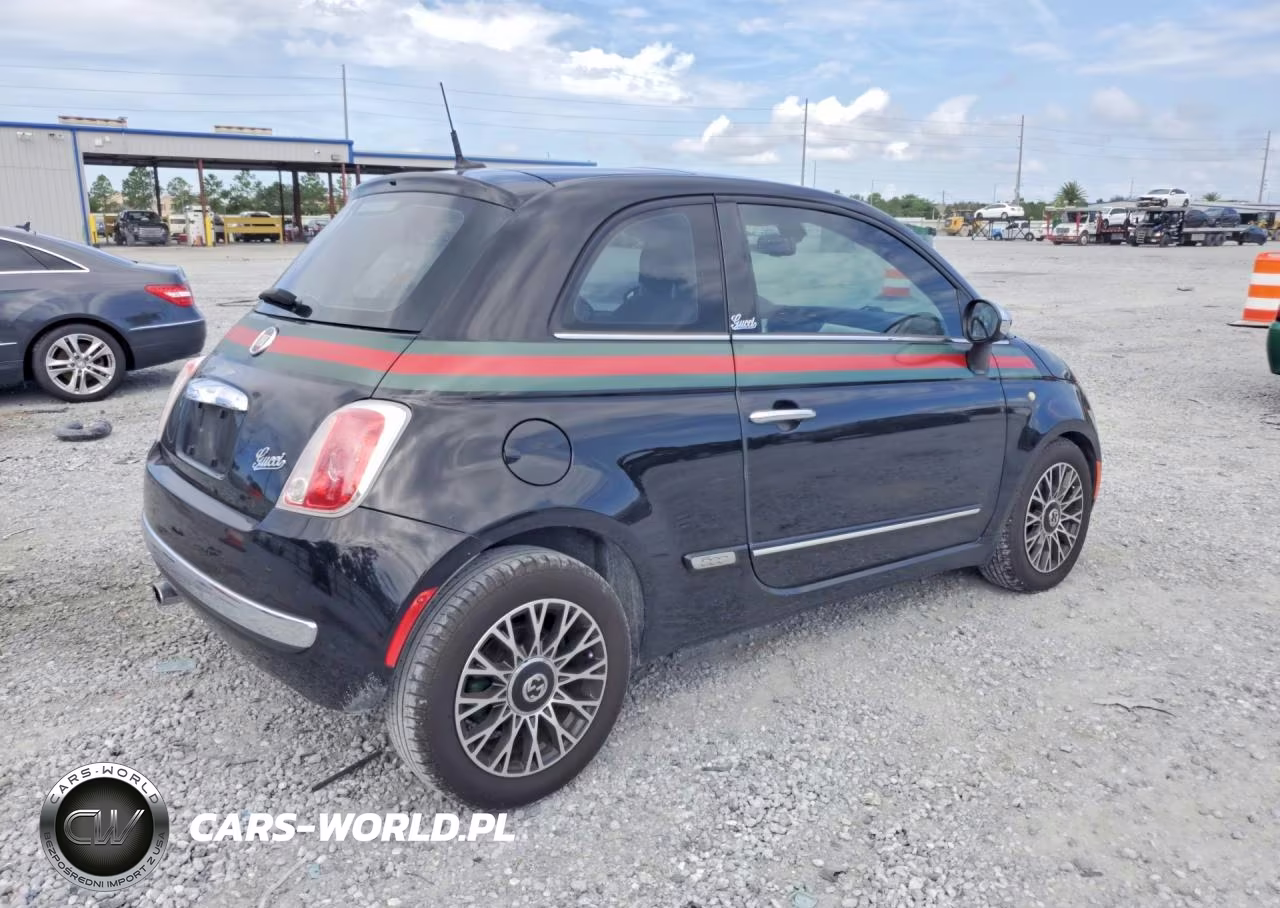 2013 Fiat 500 Lounge VIN:3C3CFFCR0DT707511 - 3