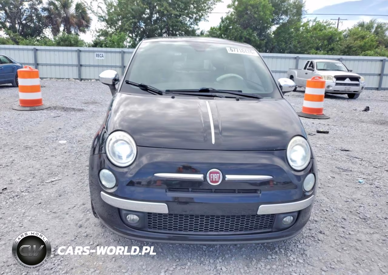 2013 Fiat 500 Lounge VIN:3C3CFFCR0DT707511 - 5